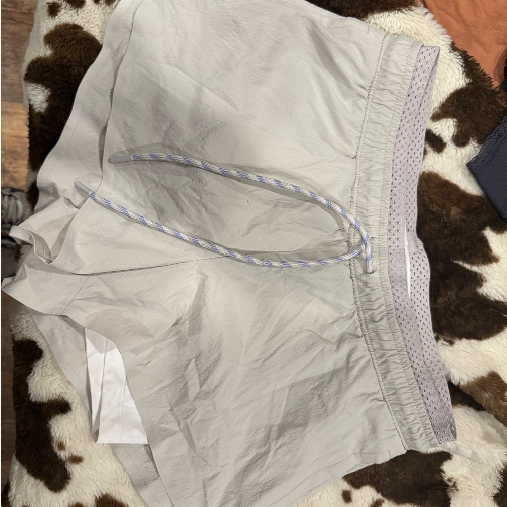 Light Gray Athleta crest 2 in 1  Shorts